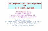Polyspherical Description of a N-atom system