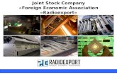 Joint Stock Company « Foreign Economic Association  « Radioexport »