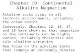 Chapter 19: Continental Alkaline Magmatism