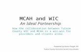 MCAH and WIC  An Ideal Partnership