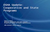 OSHA Update: Cooperative and State Programs