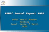 APNIC Annual Report 1999
