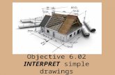 Objective 6.02 INTERPRET  simple drawings