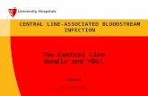 CENTRAL LINE-ASSOCIATED BLOODSTREAM  INFECTION
