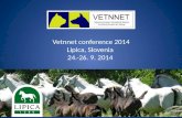 Vetnnet conference  2014 Lipica,  Slovenia 24.-26. 9. 2014