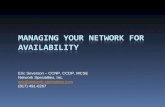 Managing your network for availability