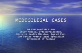 MEDICOLEGAL CASES