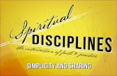 spiritual  disciplines