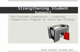 Strengthening Student Support