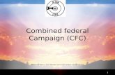 Combined federal Campaign (CFC)