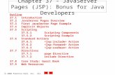 Chapter 37 - JavaServer Pages (JSP): Bonus for Java Developers