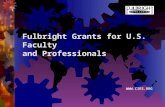 Fulbright Grants for U.S. Faculty and Professionals