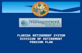 FLORIDA RETIREMENT SYSTEM DIVISION OF RETIREMENT PENSION PLAN