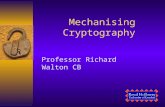Mechanising Cryptography