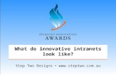 What do innovative intranets look like?
