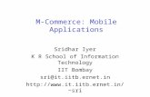 M-Commerce: Mobile Applications