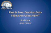 Fast & Free: Desktop Data Migration Using USMT
