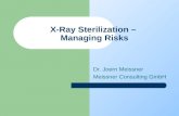 X-Ray Sterilization –  Managing Risks
