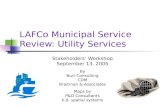 LAFCo Municipal Service Review: Utility Services