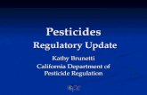 Pesticides Regulatory Update