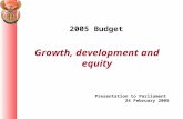 2005 Budget