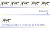 Introduction to Classes & Objects