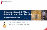 International Office Dutch prisoners abroad