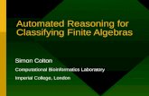 Automated Reasoning for Classifying Finite Algebras