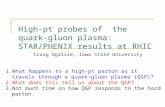 High-pt probes of  the quark-gluon plasma: STAR/PHENIX results at RHIC