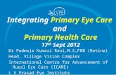 Integrating  Primary Eye Care  and  Primary Health Care 17 th  Sept 2012