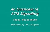 An Overview of  ATM Signalling