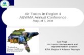 Air Toxics in Region 4 A&WMA Annual Conference August  6, 2008