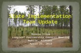 State Implementation Team Update