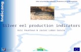 Silver eel production indicators Eric Feunteun & Javier Lobon Cervia