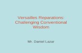Versailles Reparations: Challenging Conventional Wisdom