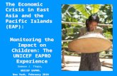 The Economic Crisis in East Asia and the Pacific Islands (EAP):