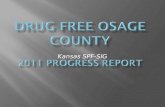 Drug Free Osage County 2011 progress report