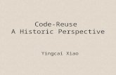 Code-Reuse  A Historic Perspective