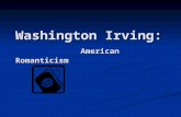 Washington Irving: American Romanticism