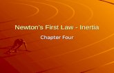 Newton’s First Law - Inertia