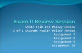 Exam II Review Session