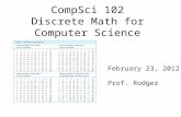 CompSci  102 Discrete Math for Computer Science