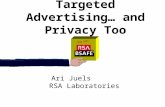 Targeted Advertising… and Privacy Too