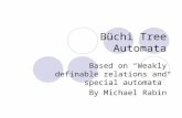 Büchi Tree Automata