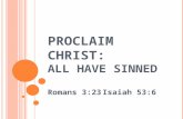 Proclaim Christ: All Have Sinned