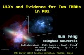 ULXs and Evidence for Two IMBHs in M82