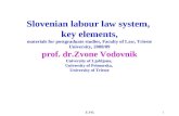 Employment relations ACT U r .l. RS, št. 42/2002, 79/06,  103/07