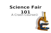 Science Fair 101