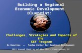 Building a Regional Economic Development   Blueprint :