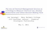 Joe Sprangel - Mary Baldwin College Jill Kauffman Johnson - Chemical Strategies Partnership